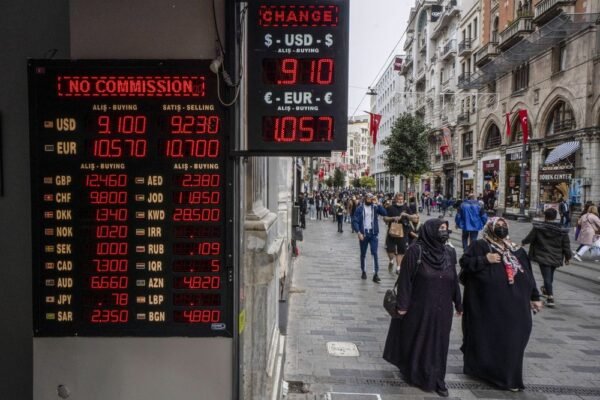 Turkish lira surges after boosted by government plan