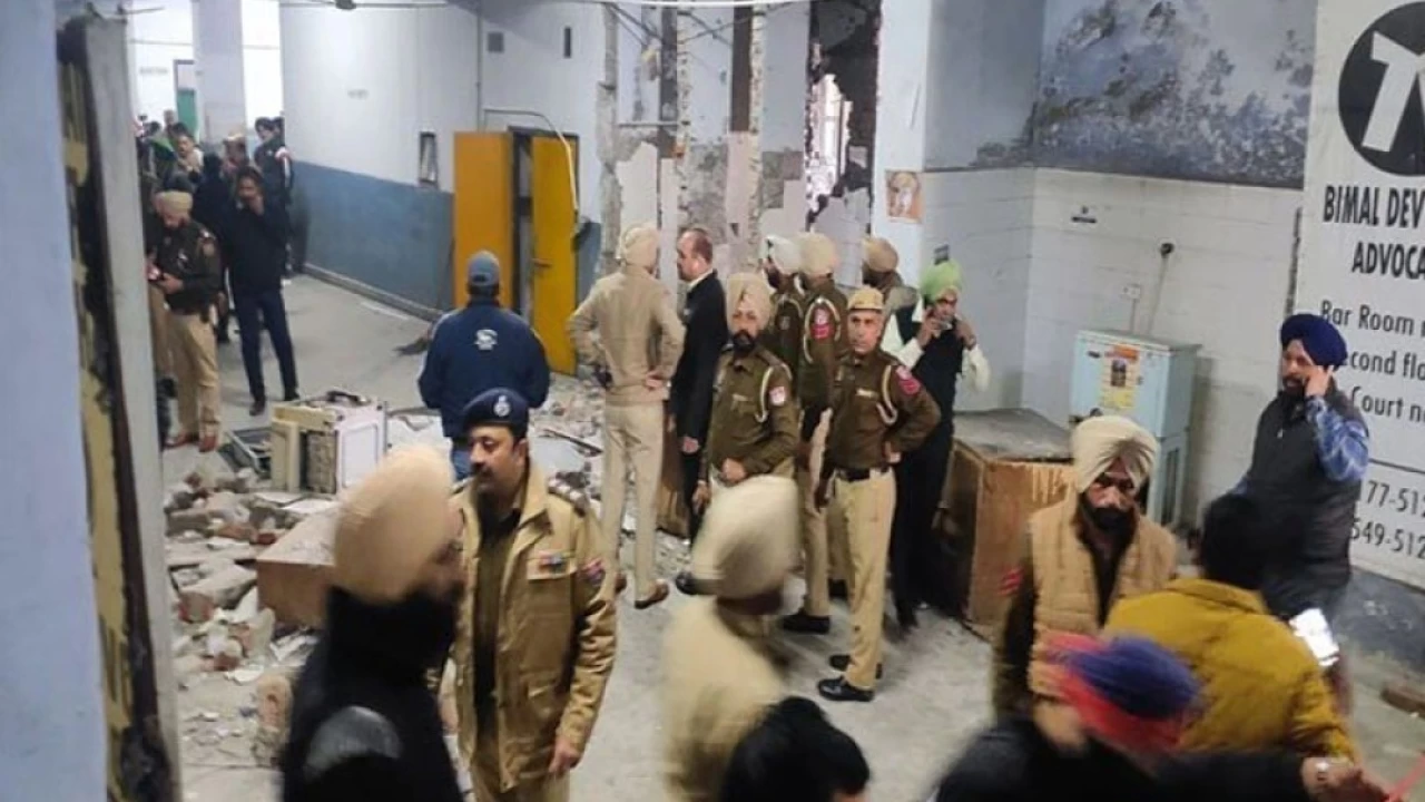 Blast at Indian court building kills two