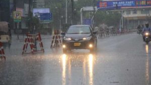 Met office forecasts rainfall in several districts of Karachi