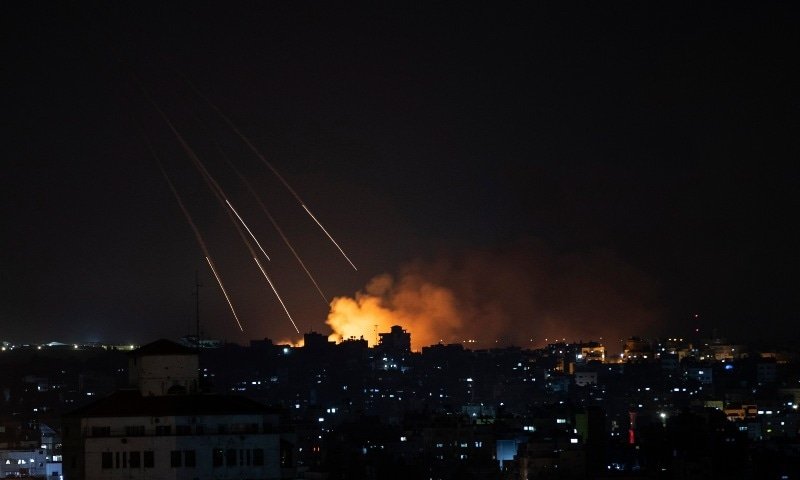 Israel carries out air raid in central Gaza strip second time in week