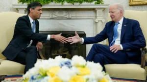 Joe Biden Rishi Sunak to team up to help Ukraine