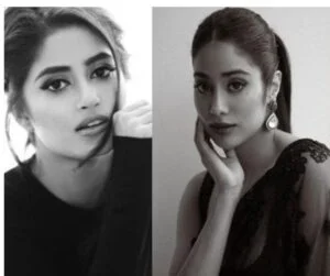 Sajal Aly hugs Janhvi Kapoor at famous award ceremony