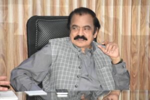 Rana Sanaullah exposes PTI's plot to malign law-enforcement agencies
