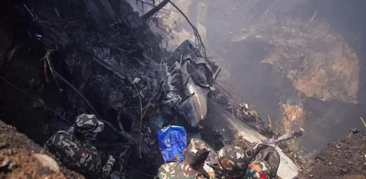 At least 40 killed in plane crash in central Nepal