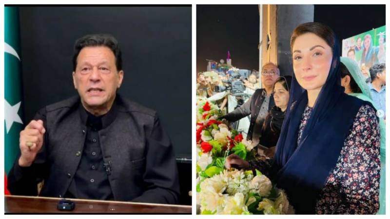 Imran Khan and Maryam Nawaz in verbal war via Twitter