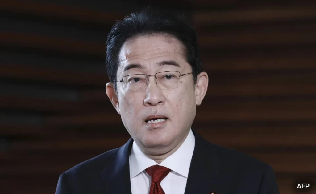 Japan PM Fumio Kishida unhurt after blast during his speech