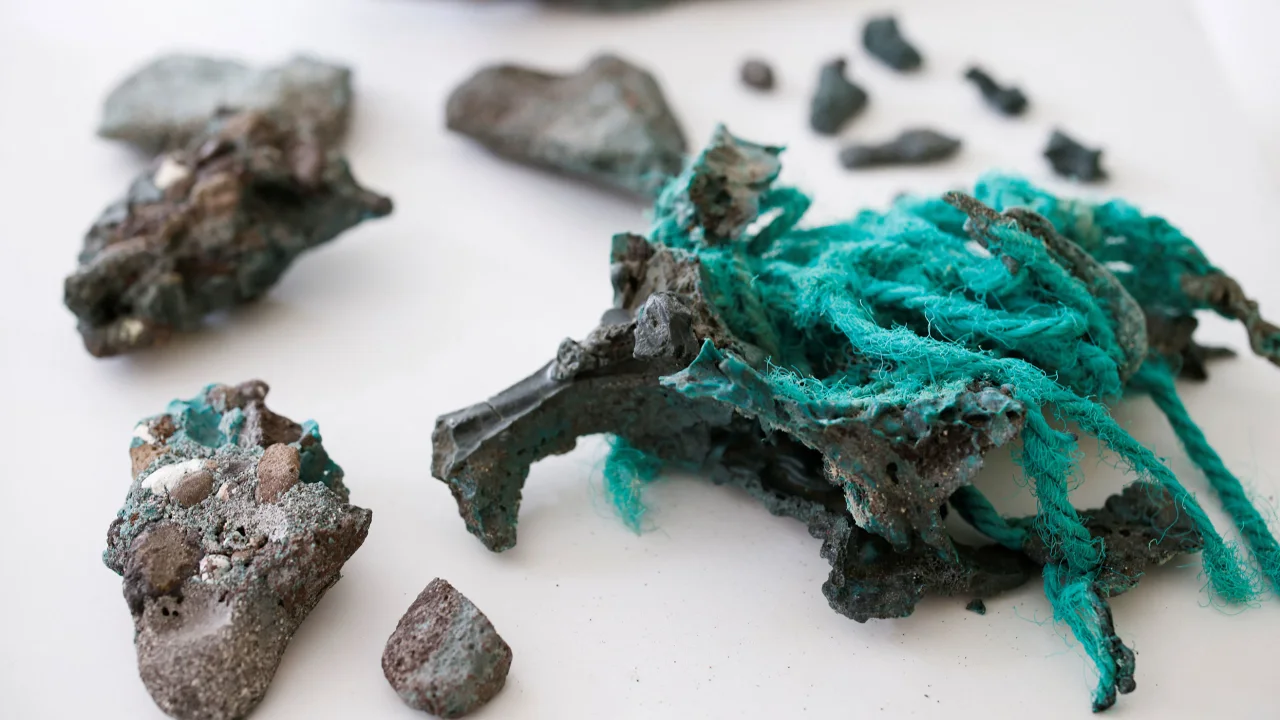 Terrifying plastic rocks found on Brazilian remote island