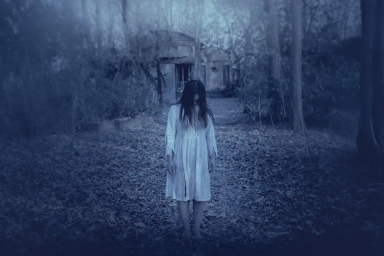 Why are ghosts always shown in white clothes?