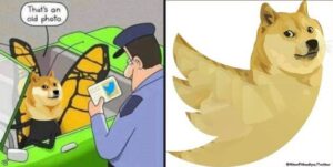 Twitter replaces its blue bird logo