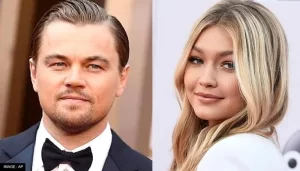 Gigi Hadid and Leonardo DiCaprio