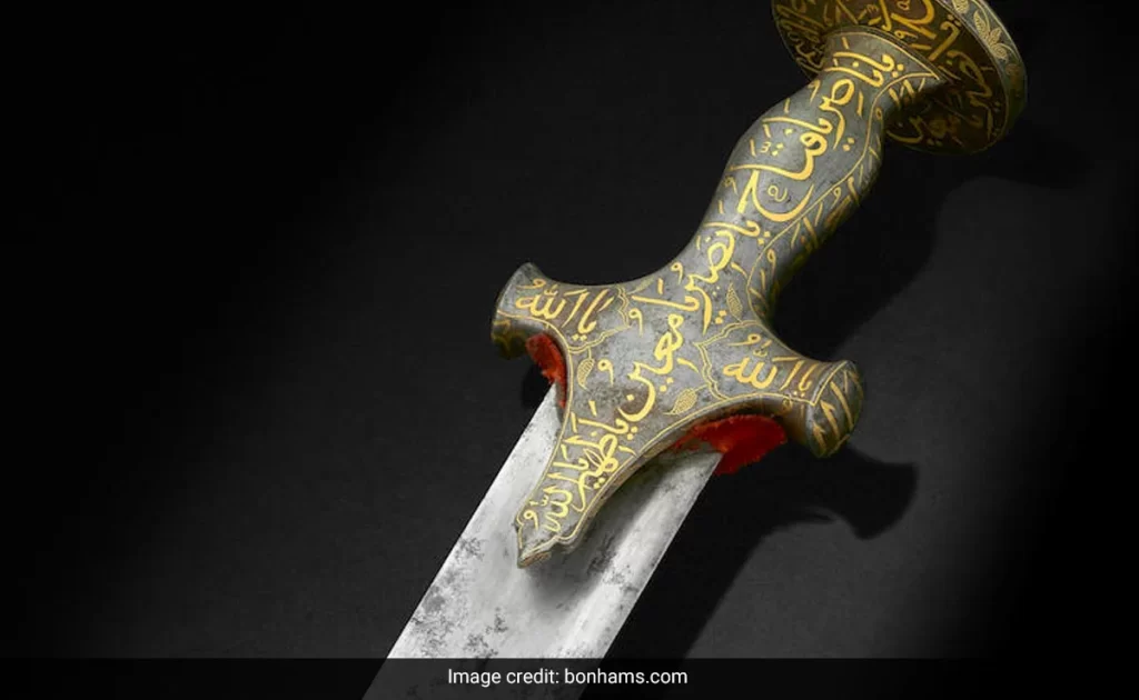 Sword of Tipu Sultan sold for ₹ 140 Crore at London auction