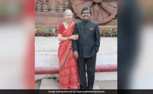 Indian artist PK Mahanandia cycled to Europe to meet his Swedish wife. Read his story