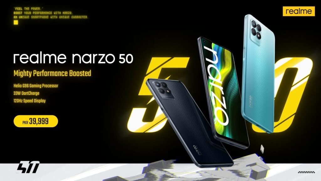 Affordability meets high-end performance: realme Narzo 50 now available for PKR 39,999/-
