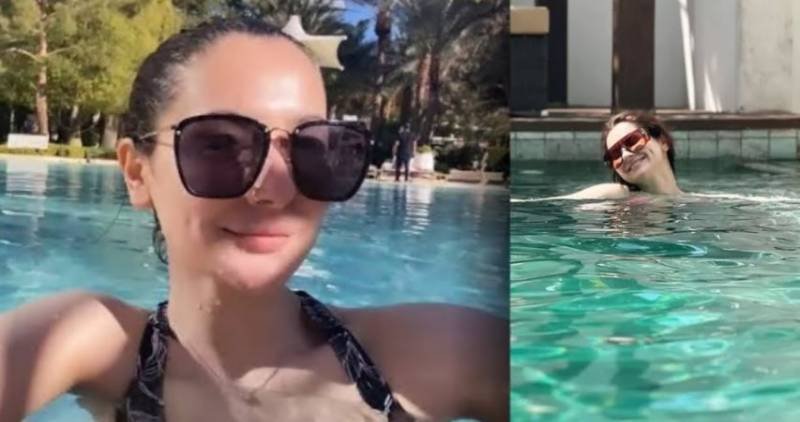 Hania Aamir's swimming pool pictures go viral