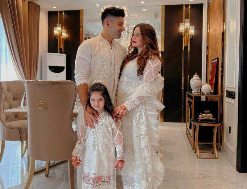 Aiman Khan and Muneeb Butt's baby girl name revealed