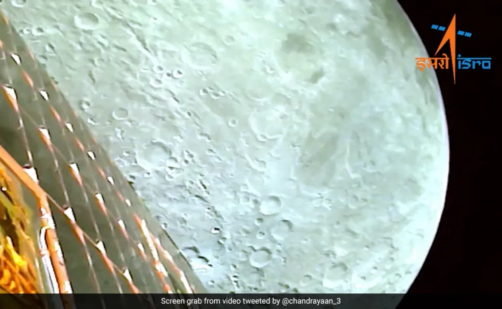 Watch: First images of moon as captured by Chandrayaan 3 spacecraft