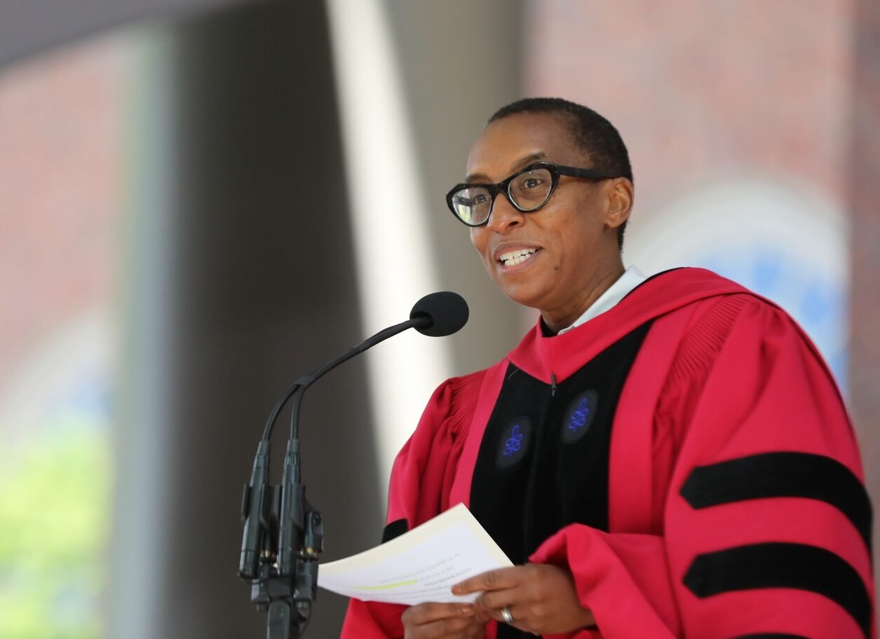 Harvard University welcomes first black president