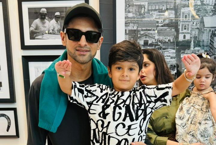 Shoaib Malik and Sania Mirza celebrate their son's birthday together