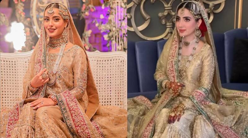 Copycat! Saboor Aly upset over Iqra Aziz's bridal look for drama "Mannat Murad"