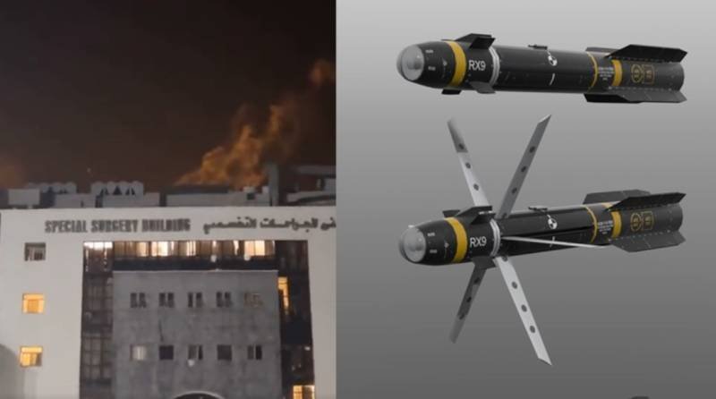 Has Israel targeted Al-Shifa Hospital with US-made R9X hellfire missiles?