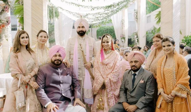 Navjot Singh Sidhu's son ties the knot: See pictures
