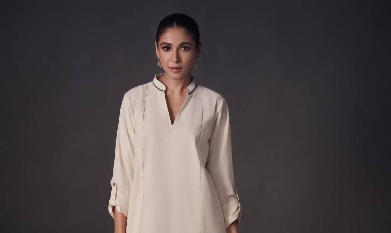 Ayesha Omar introduces 'The Gigi Suit' from her clothing brand