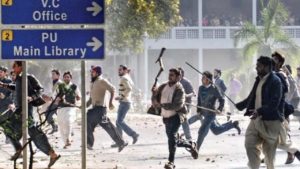 Violent clash at Punjab University leaves nine students injured