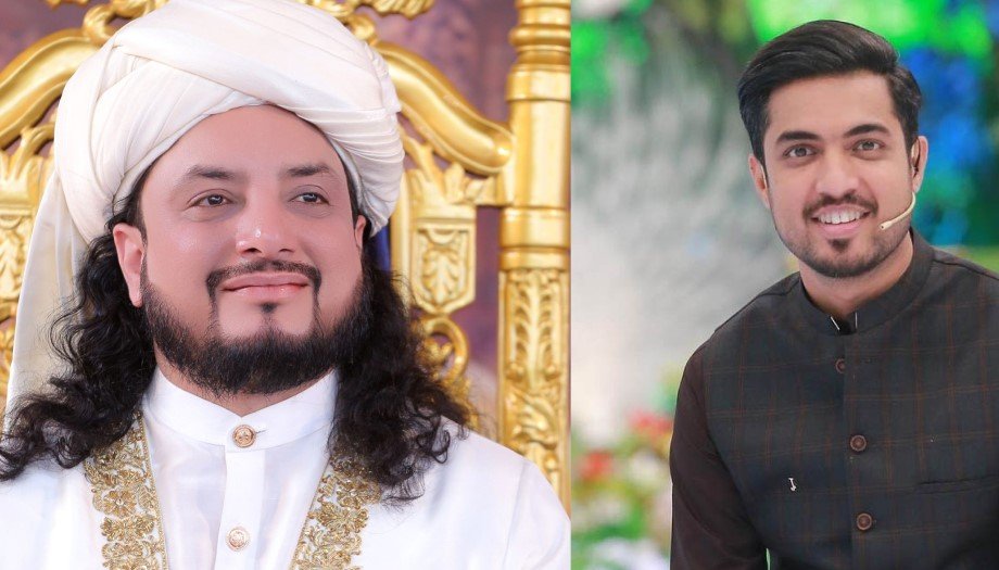 WATCH — Haq Khatteb kisses Iqrar ul Hassan during heated debate