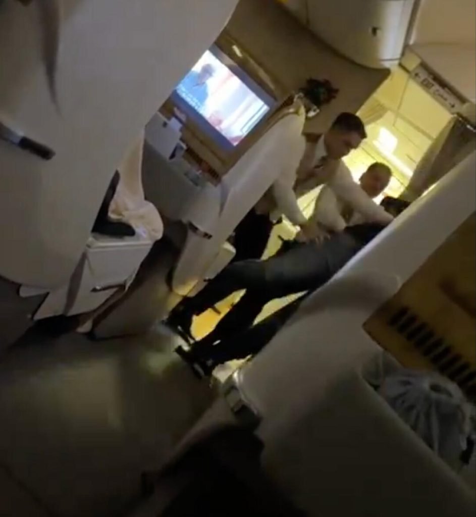 Unruly Pakistani passenger arrested after fight on Emirates Airlines flight