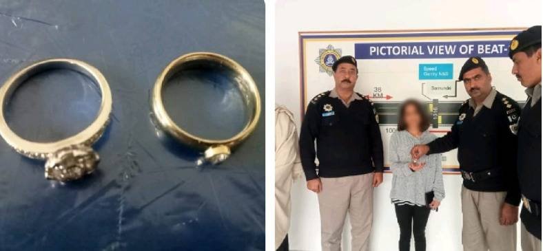 Motorway police find American traveler's ring worth a million