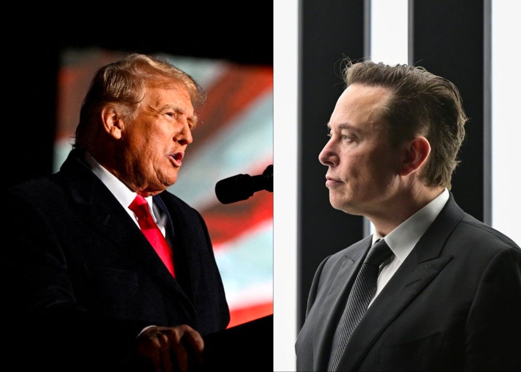 Who is Elon Musk donating to in US presidential election?