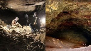 How people 7,000 years ago lived inside a lava tube?