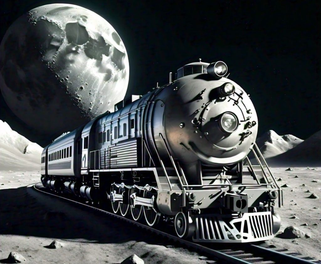 NASA plans to run trains on moon