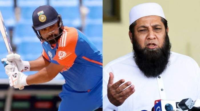 Rohit Sharma reacts to Inzamam-ul-Haq’s ball-tempering remarks