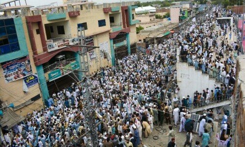 Bannu protests: Aman Jirga continued for the second day
