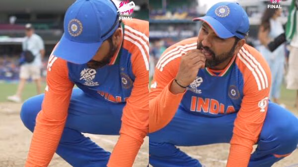 Rohit Sharma finally reveals why he ate soil after winning T20 World Cup