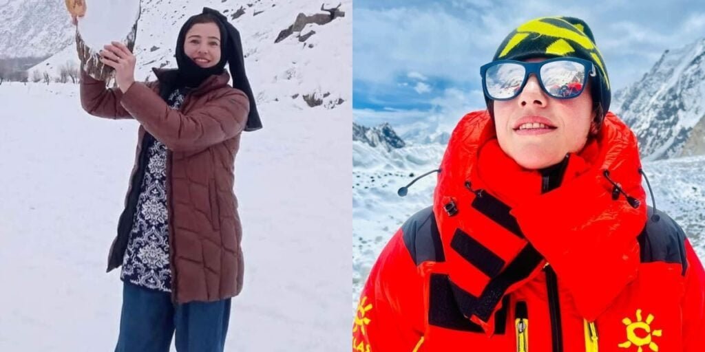 First women's expedition: Sultana Nasab hoists Pakistani flag on K2