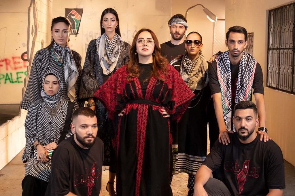 Fans troll Maria B for capitalizing on Palestinian cause in fashion collection