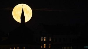 In pictures: 'Rare' Super Blue Moon lights up the skies in parts of world