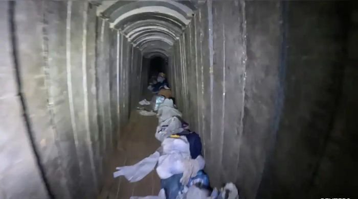 Israel shares video of cramped tunnel where hostages were held and killed