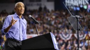 Obama urges black men to back Harris in elections