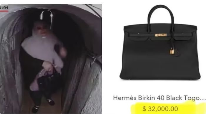 Yahya Sinwar's wife spotted with Rs 26 lakh Hermes Birkin Bag in Gaza tunnel