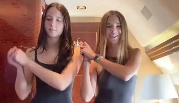 Private jet dance video of Trumpd granddaughter goes viral