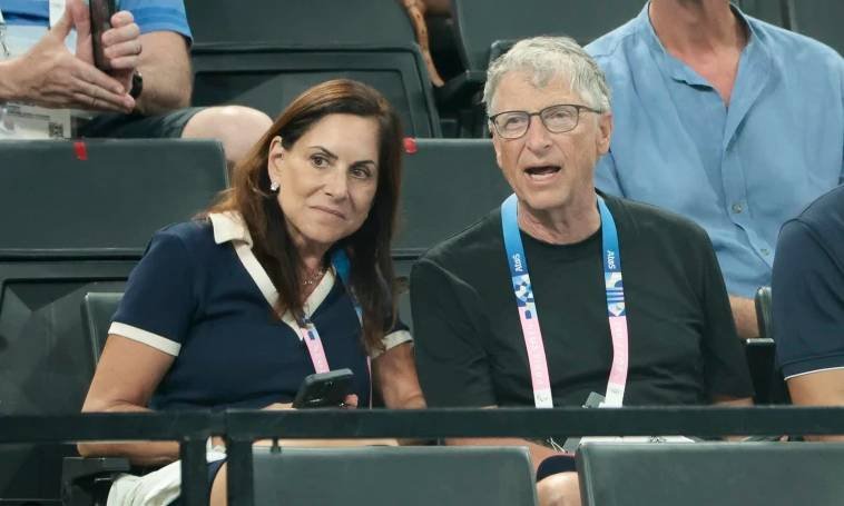 Bill Gates says he is lucky to have girlfriend Paula. American businessman, philanthropist, and software company CEO Bill Gates