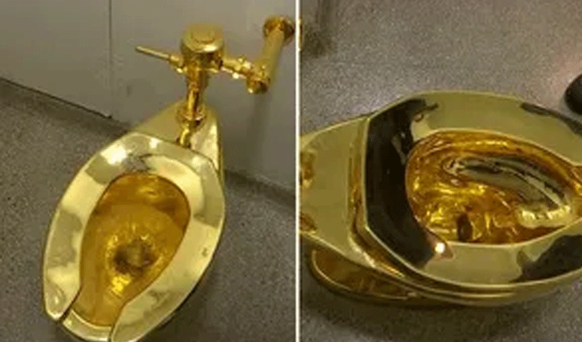 Gold toilet worth £4.8m stolen in five-minute heist