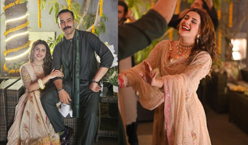 Price of Kubra Khan’s beautiful outfit for Dholki night revealed!