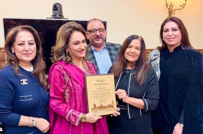 UK parliament honors Bushra Ansari for remarkable contributions to drama industry
