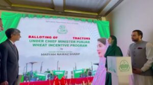 CM Maryam launches free tractor scheme in Punjab
