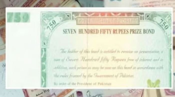 750 prize bond draw April 2025