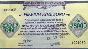 25000 Prize Bond draw full winners list June 2025